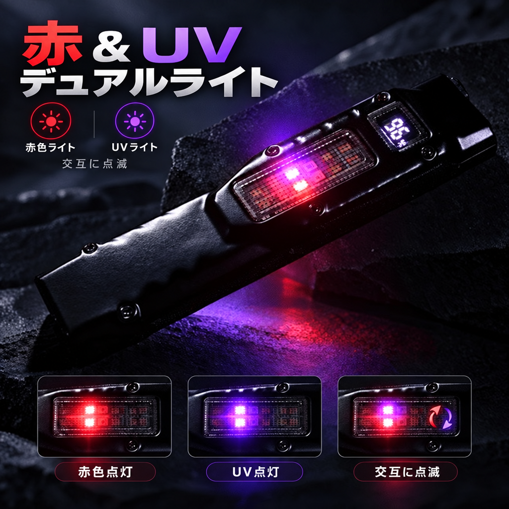 EDC27-FLASHLIGHT 1000mAh/1200Lumen